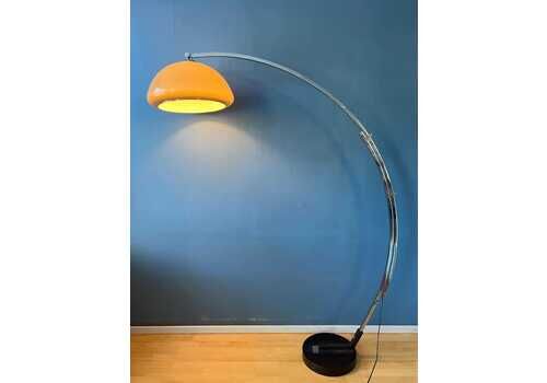 Vintage Space Age Goffredo Reggiani Arc Floor Lamp