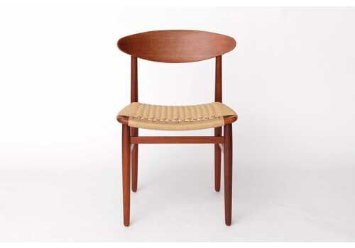 Mid Century Teak Dining Chair By Larsen & Bender Madsen For Naestved Møbelfabrik, Denmark – 1960s