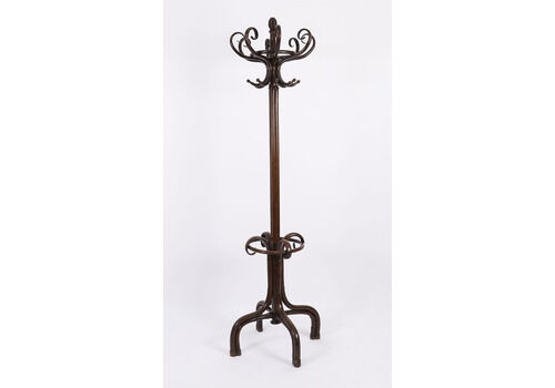 Victorian Bentwood Hall Umbrella Coat Stand 19th Century
