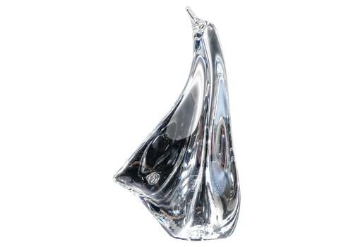 Daum France Crystal Sculpture. Penguin. France, 1990s