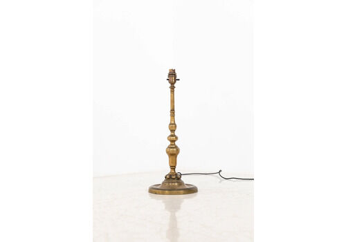 Early 20th Century Brass Gec Table Lamp