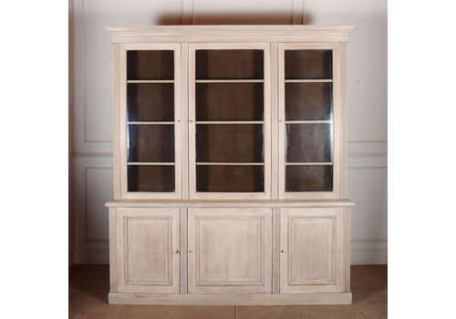 English Oak Library Bookcase, 1800s
