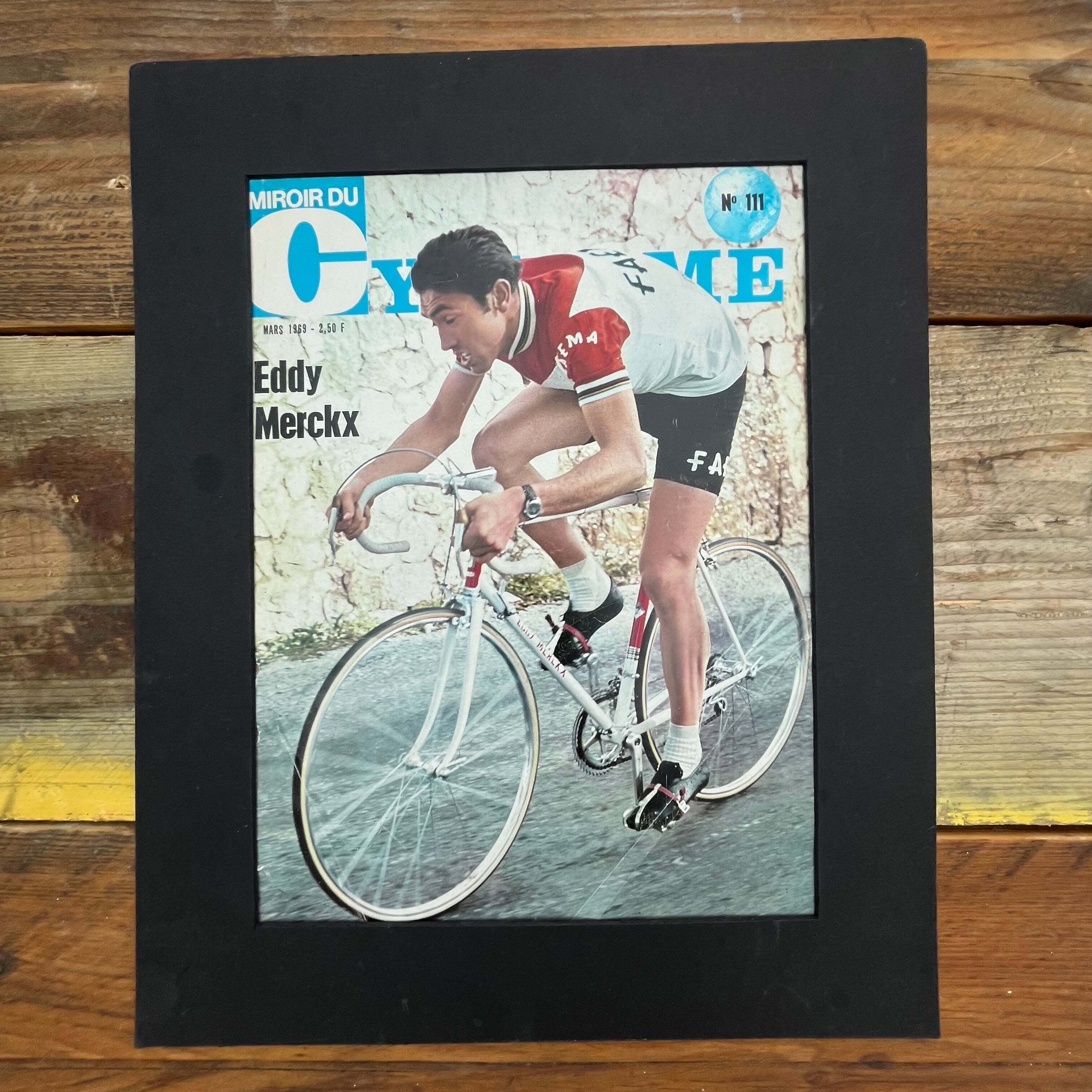Eddy Merckx Faema Vintage Cycling Print 1969 Vinterior