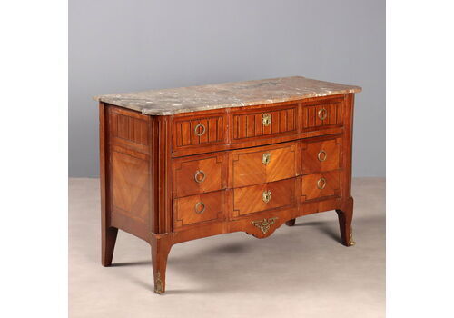 Antique Chest Of Drawers Louis XVI Mahogany Bois De Rose XIX Century