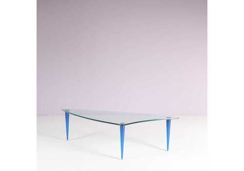 1980s “Lobachevsky” Coffee Table Designed By Isao Hosoe For Tonelli, Italy