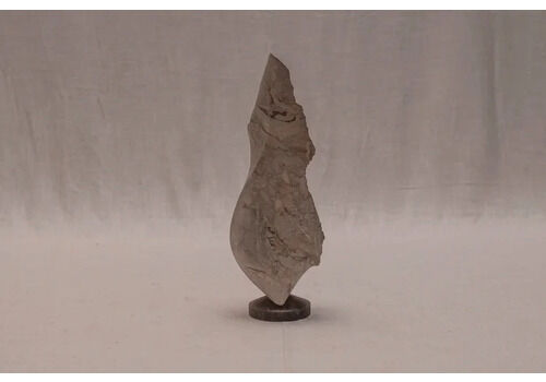 Large Marble Sculpture By Lucien Ghormi 1970s