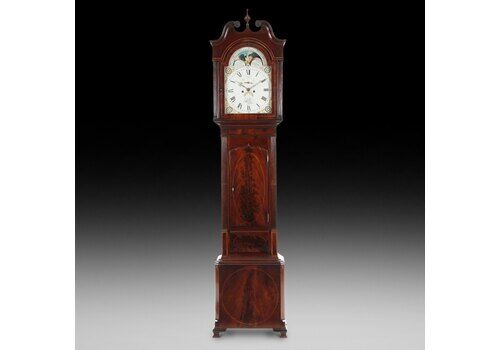 George III Mahogany 8 Day Longcase Clock