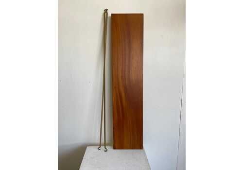 89cm X 20cm Darker Staples Ladderax Long Slim Book Shelf & 2 Bars (08b)
