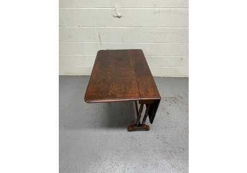 Victorian Solid Oak Sutherland Style Drop Leaf Table