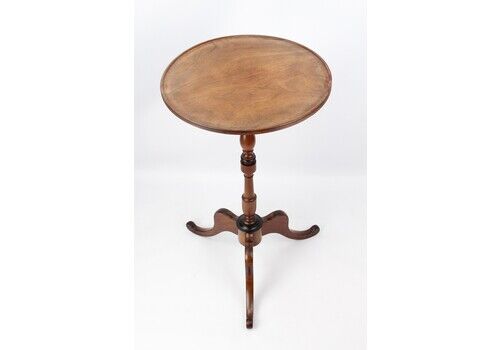 Georgian Mahogany Campaign Tripod Table