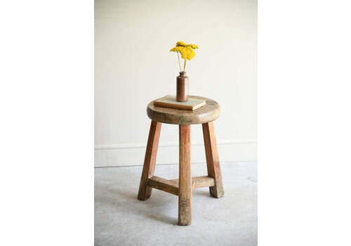 Elm & Beech Tripod Side Table