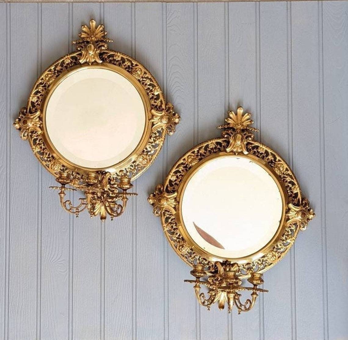 from Sweden＊Vintage mirror・* Swedish vintage mirror For Sale at 1stDibs