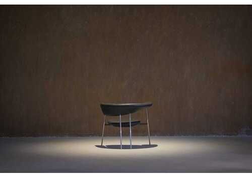 1980’s Grey Leather Divi Divi Lounge Chair By Mark Van Tilburg For Leolux