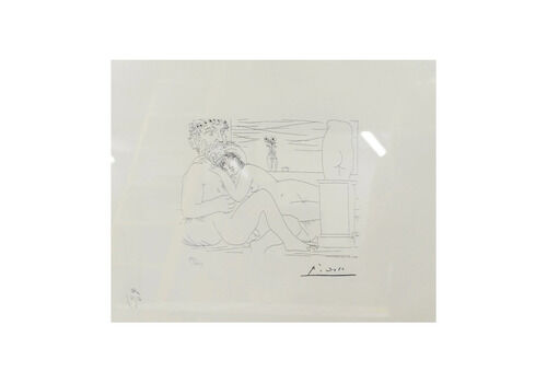 Pablo Picasso, Suite Vollard, Ca. 1970 Litograph On Paper