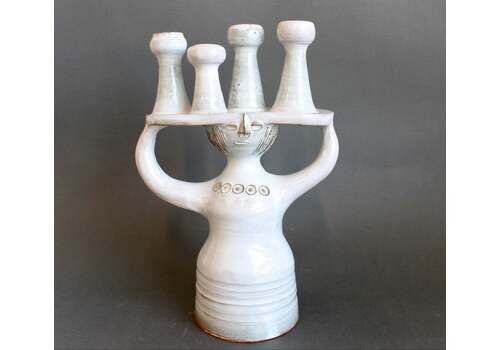 Ceramic Candle Holder / 