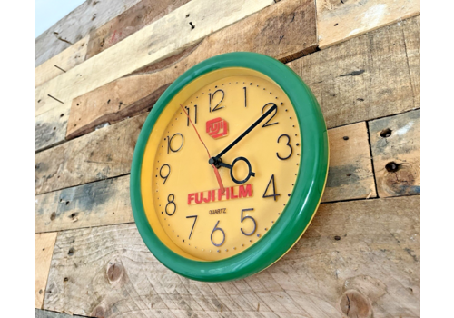 Mid Century Fuji Fujifilm Advertising Shop Display Wall Clock Vintage Prop 70
