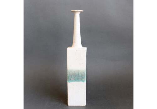 Vintage Italian Decorative Ceramic Bottle By Bruno Gambone (Circa 1980s)