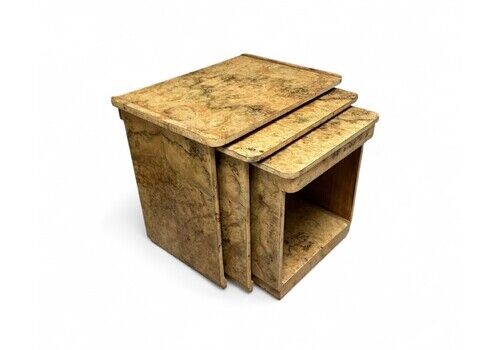 Art Deco Nest Of Three Tables By Harry And Lou Epstein