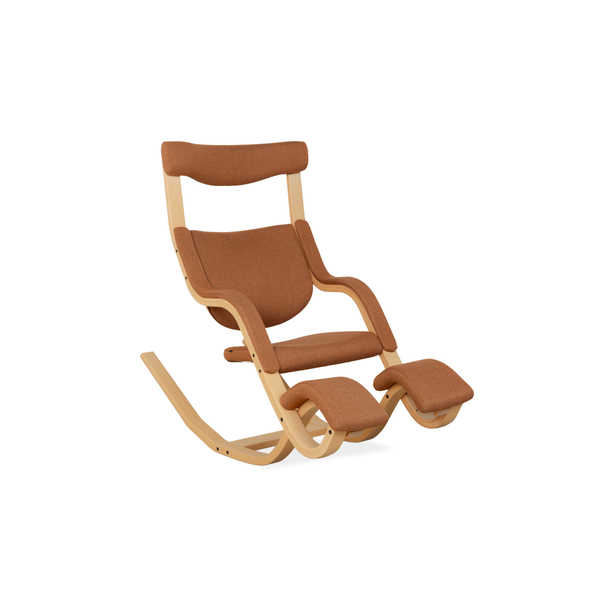 Varier Rocking Chair Varier Gravity Balans Fabric Brown Rocking Chair | Vinterior