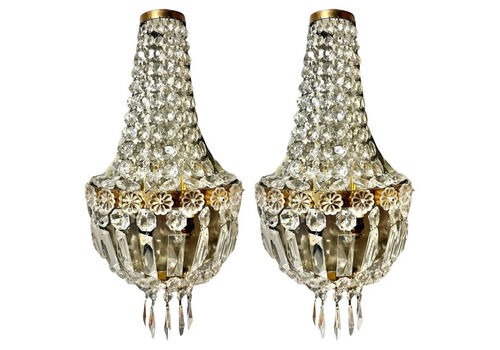 Pair Of Italian 1950’s Empire Style Sconces