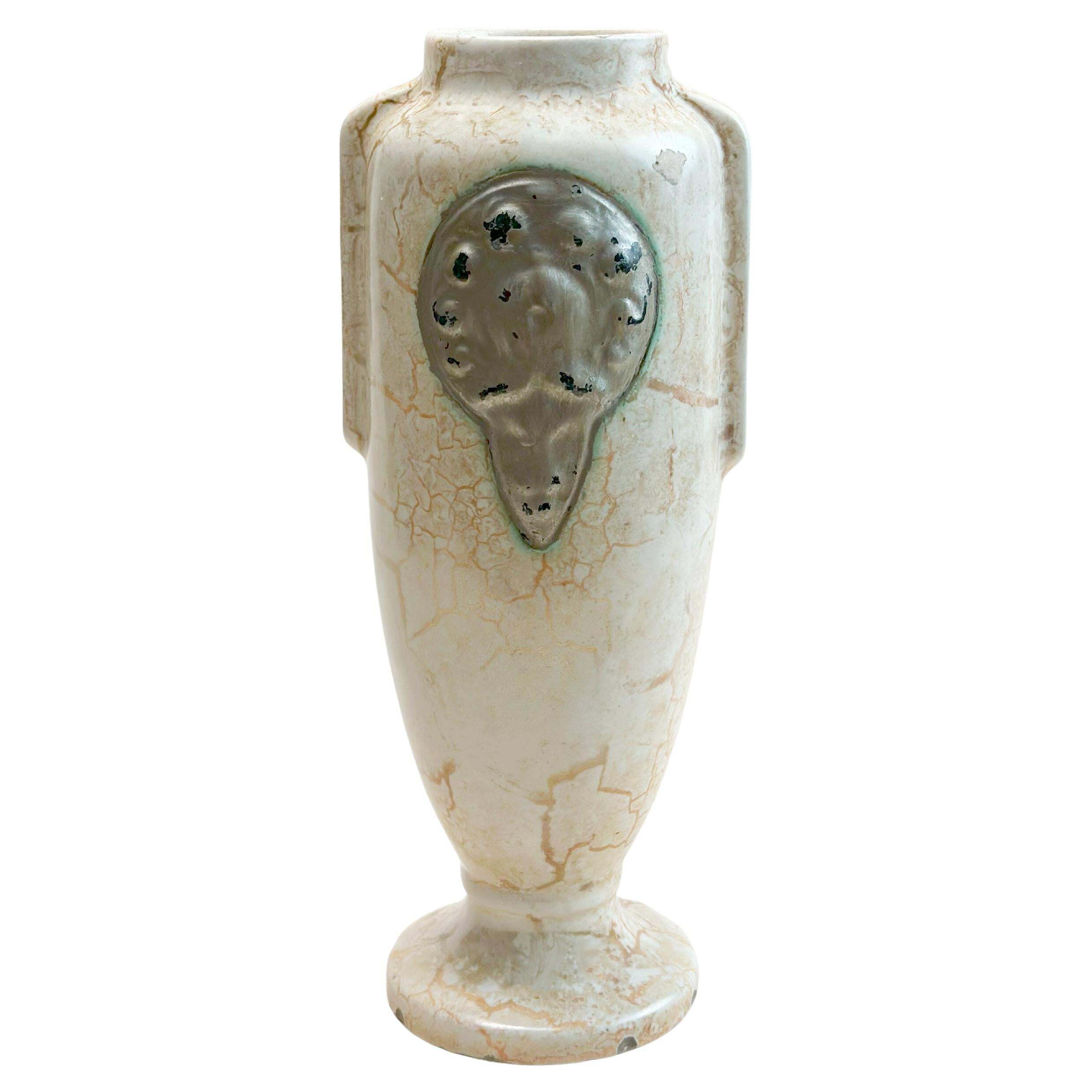 Art Deco 'Alienware' Ceramic Vase By Ditmar Urbach, Czechoslovakia