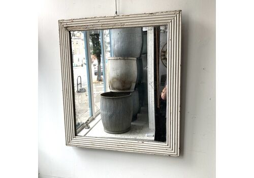 18th Century French Reeded Mirror