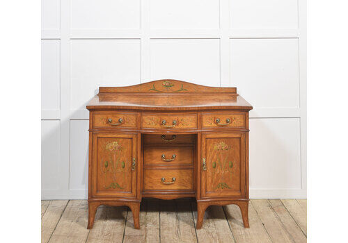 Painted Satinwood Dressing Table