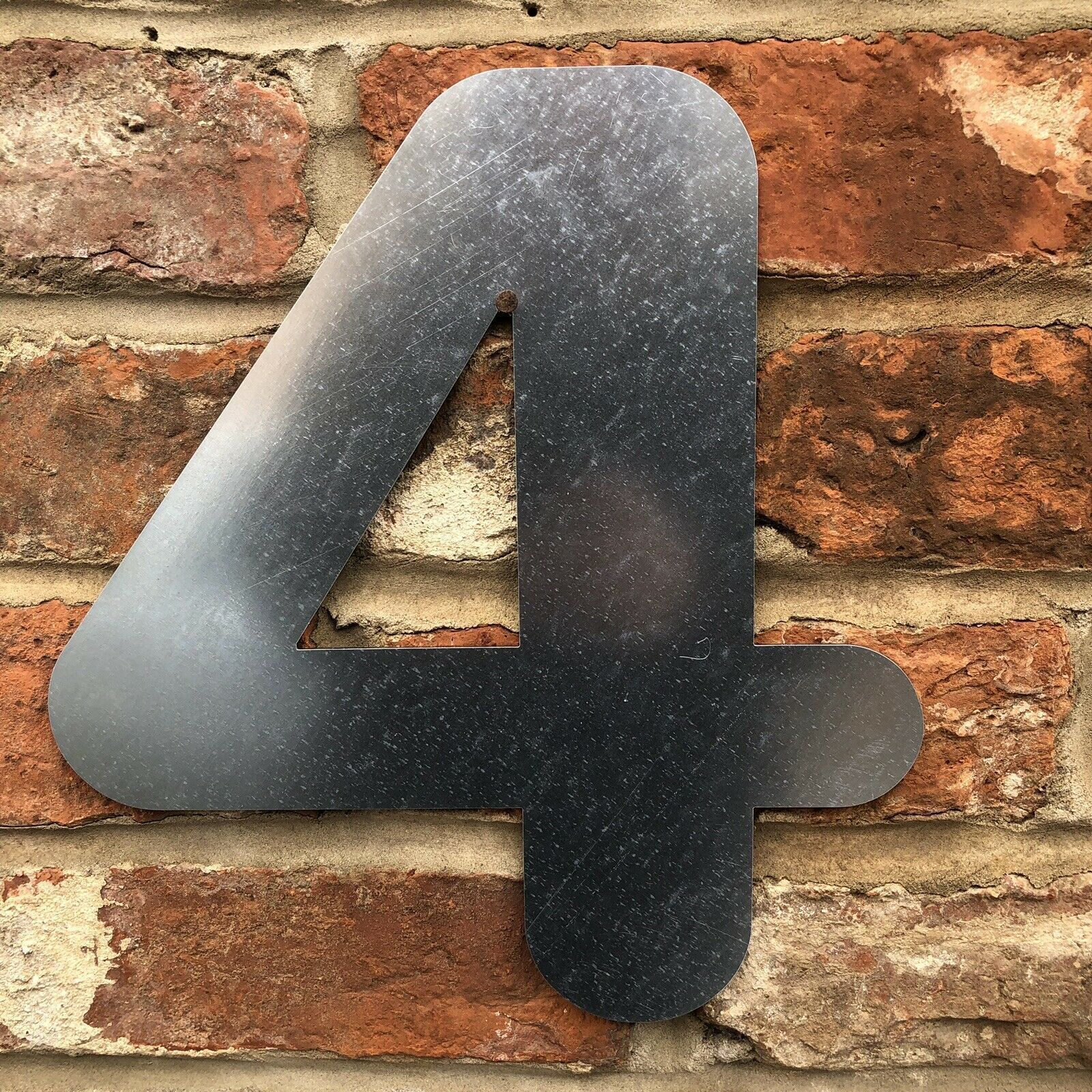 R Lettering Letters GALVANIZED Metal Shop Home Sign Rustic Words bar cafe pub