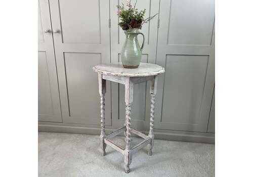Small Vintage Barley Twist Table