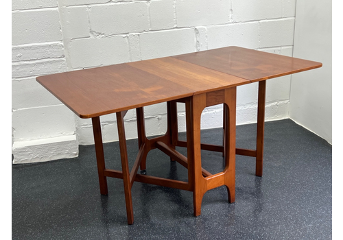 Vintage Jentique Drop Leaf Dining Table Midcentury Retro (Delivery Available)