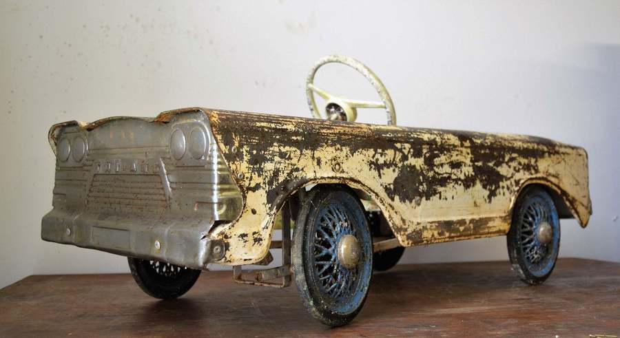 vintage kids pedal car