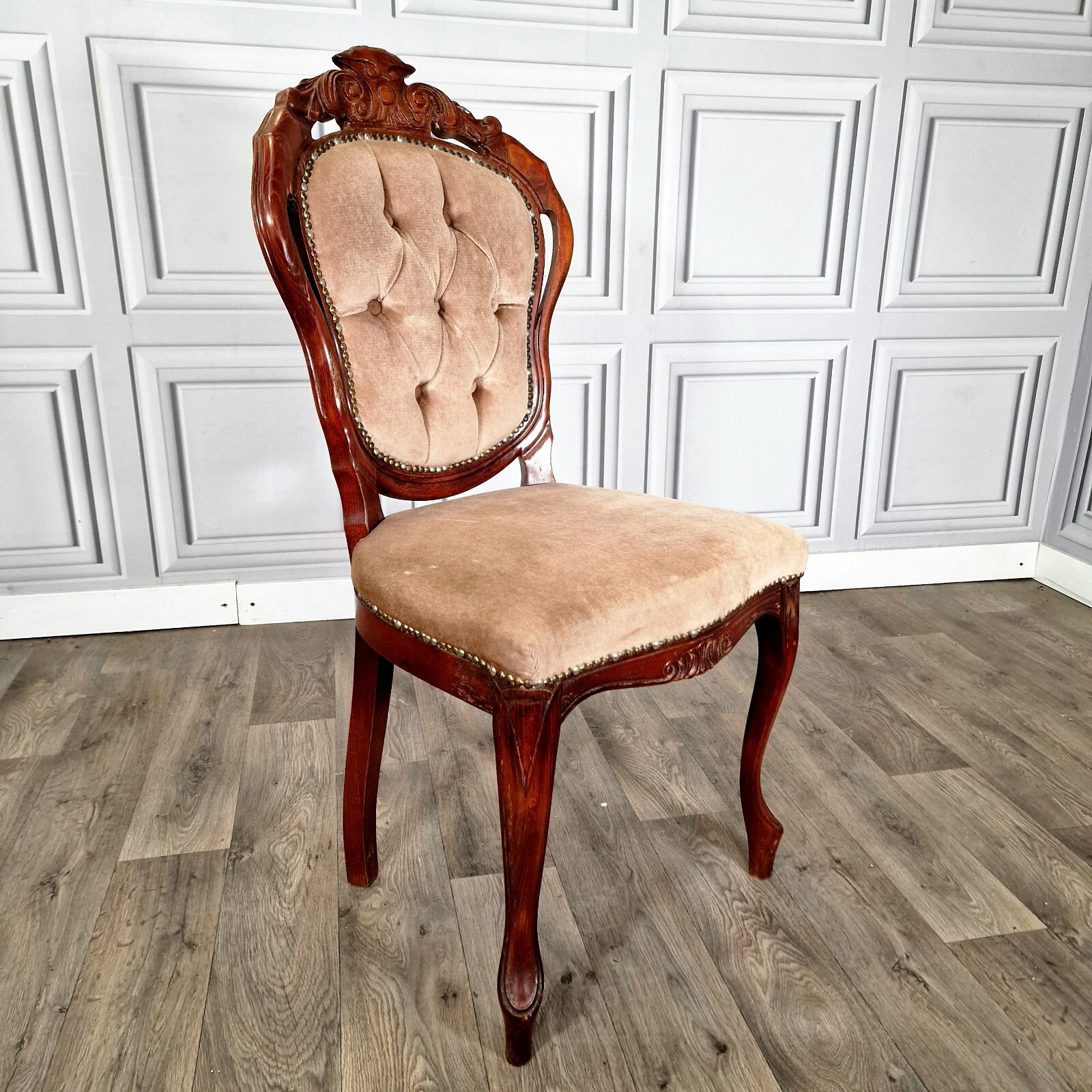Antique Button Back Chairs Curated Collection Vinterior