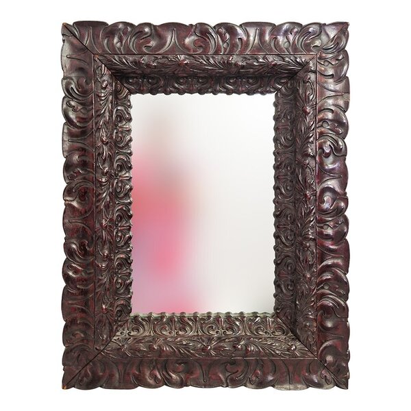 Mirror With Richly Carved Wooden Frame, 1600s | Vinterior