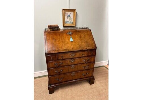 Georgian Walnut Bureau