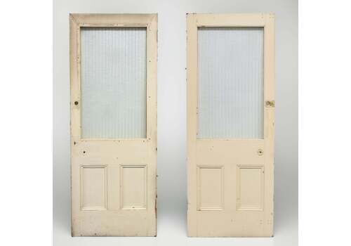 Antique Victorian Glazed Door