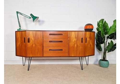 G Plan Fresco Vintage Mid Century Danish Design Medium Teak Sideboard Credenza Bl700