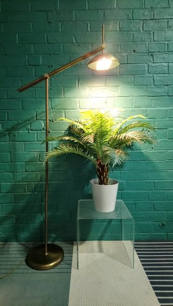 Striking And Stylish Modernist German Floor Lamp Uplighter