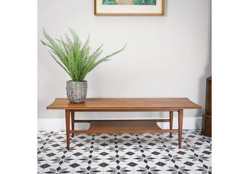 Richard Hornby For Fyne Ladye Coffee Table In Afromosia Teak Retro Mid Century