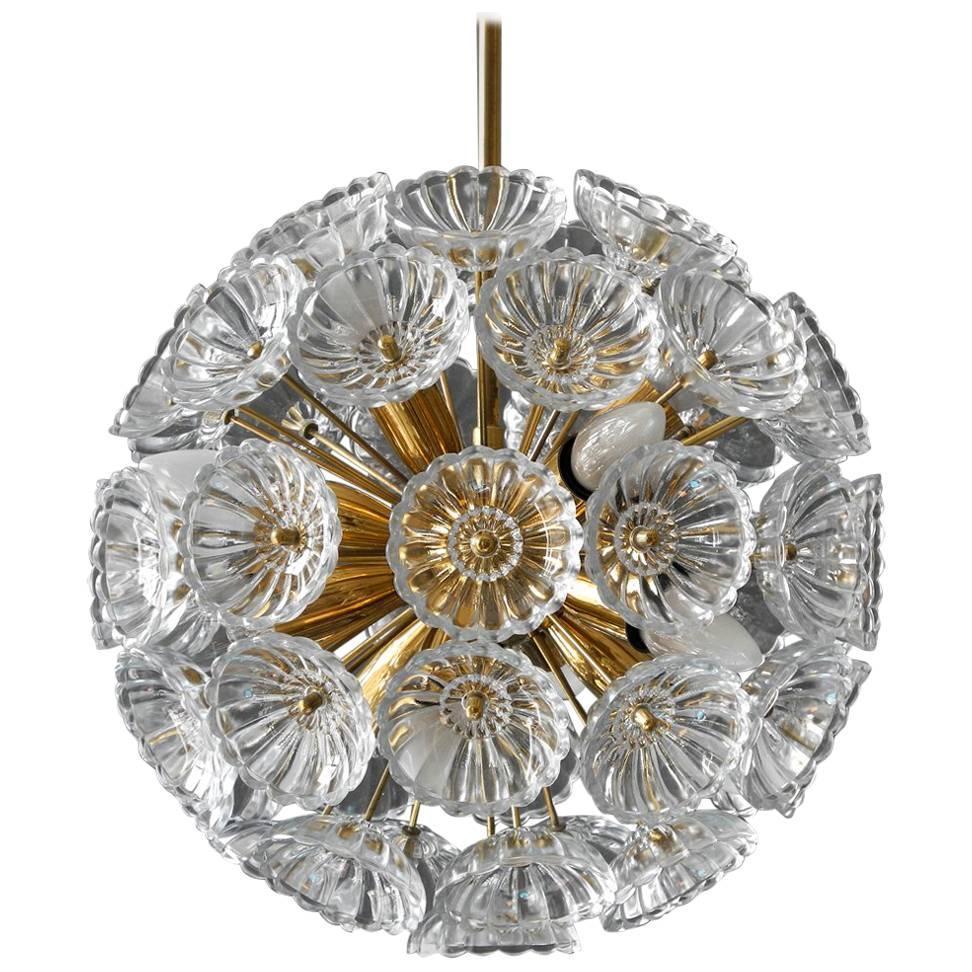 Glass Flower Pop Chandelier Glass Flower Pop Chandelier