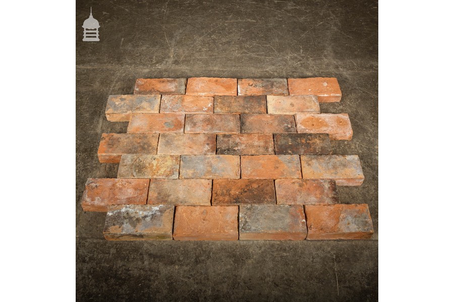 Pack Of 110 Antique Reclaimed 9 X 4 5 Floor Bricks Vinterior