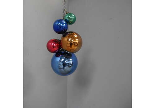 Collection Of 19th Century Mercury Glass Witches Balls