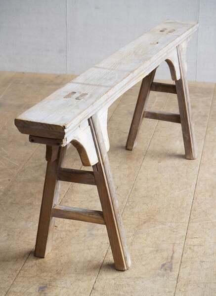 Traditional Chinese Elm Bench | Vinterior