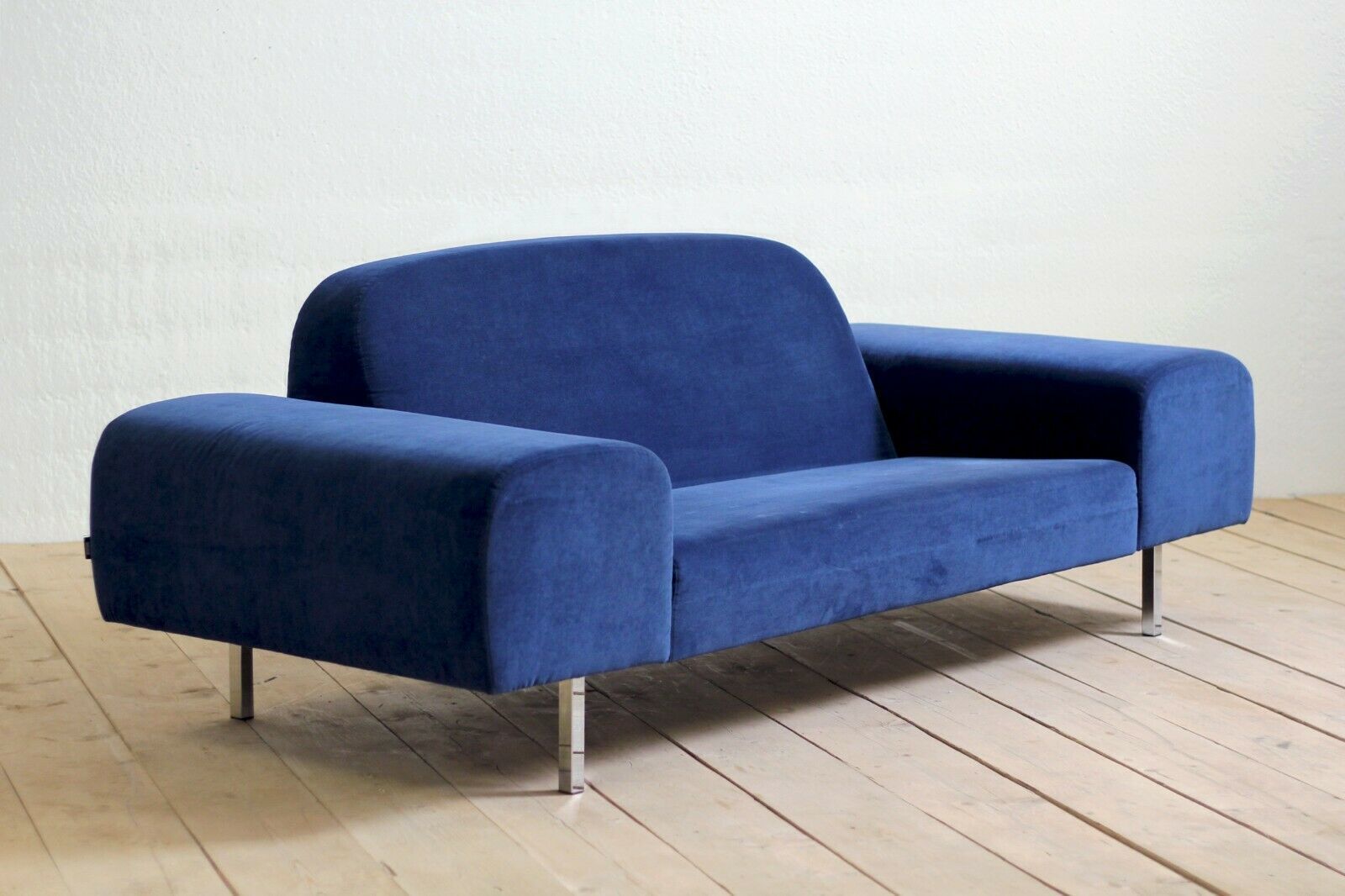 Vintage Swedish Mid Century Post Modernist Cloud Sofa Couch Settee