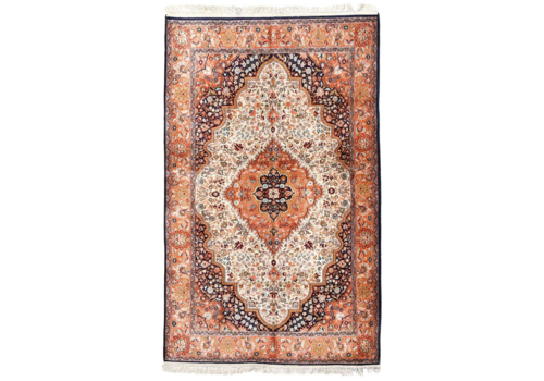Pretty Kashmir Silk Carpet