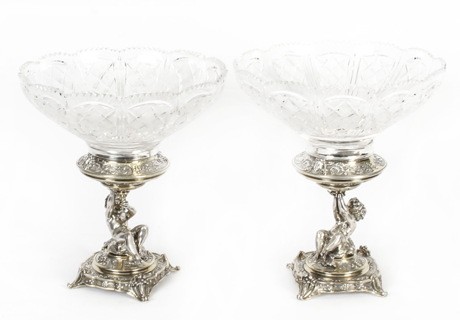 VICTORIAN Wine GOBLET SILVERPLATE CUP HAND CHASED England 7/" Tall