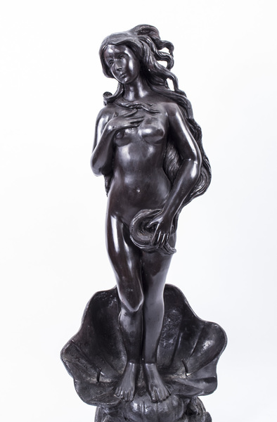Venus By Botticelli Lage Bronze Sculpture photo for sale