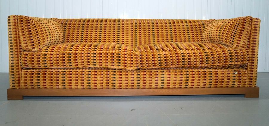 Unique Custom Made Mulberry Designer Sofa With Feather Filled