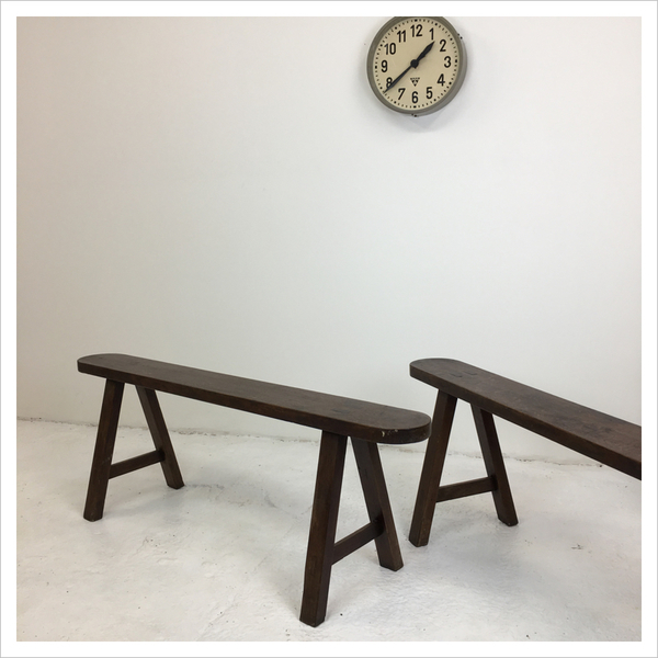 French Church Pew Antique Bench Vinterior