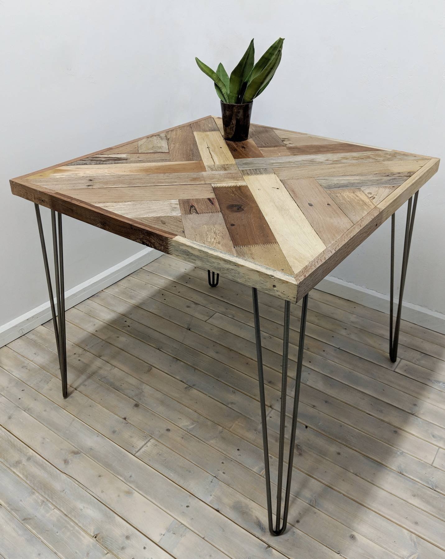 Unique Dining Table Kaleidoskoop Reclaimed Wood Bar Table With