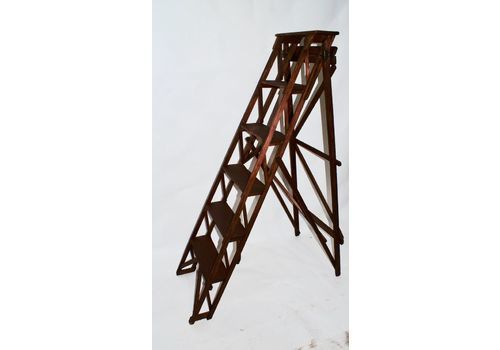 Antique Patent Lattistep Ladder From Hatherley Jones